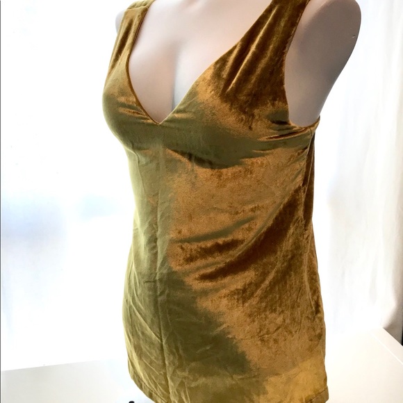 Marks & Spencer Tops - M&S Autograph Golden Hollywood Velvet Top